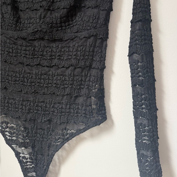 Free People FP One Lace Off the Shoulder Bodysuit - Picture 6 of 13